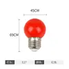 Bombilla LED para mesa Dios E14 vela roja lámpara Dios Buda lámpara de la fortuna lámpara decorativa de cuentas de burbuja puntiagudas