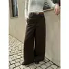 Pantalones Casuales ICCIICC para Mujer para Viajes Cortos, Estilo Relajado, Otoño Lujo Silencioso Adelgazantes de Pierna Ancha, Modelo Nuevo 2506