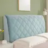 Funda acolchada y engrosada de alta calidad para cabecero, respaldo de cama de madera, bolsa suave, paquete completo, cubierta antipolvo universal para cuatro estaciones