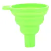 Embudo Plegable de Silicona Portátil Embudo de Cuello Largo Embudo Telescópico para Drenaje de Aceite Embudo Grueso de Cocina para Hogar para Dispensar Líquidos Embudo de Rejilla para Aceite
