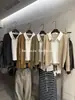 Camisa Camada Estilo Old Money da Bao Bao com Top de Tricô Falso de Duas Peças para Mulheres, Design de Início do Outono 2026