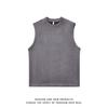 Colete de Camurça Masculino Cor Sólida Simples Painel Leve Solto Casual Regata Masculina