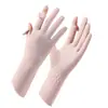 Luvas de Proteção Solar para Mulheres, Comprimento Estendido, Proteção UV, Finas, para Exterior, à Prova de Vento, Antiderrapantes, Respiráveis, para Dirigir e Pedalar, Novo Estilo