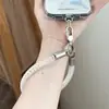 Cable de teléfono, correa para teléfono móvil, cordón de doble extremo, cadena para colgar funda de teléfono, correa de cristal para teléfono, cordón elástico anti-pérdida tipo muñequera