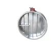 Válvula de Control de Extracción de Humo Eléctrica, Galvanizada, Resistente a Altas Temperaturas 70/280 Grados, Válvula Ignífuga, Válvula Ignífuga de Extracción de Humo de Incendio Eléctrica, Flujo de Aire