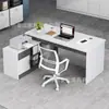 Combinação de Mesa para Estação de Trabalho de Pessoal de Escritório Simples Moderna Financeira Posição do Pessoal