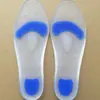Palmilhas Esportivas de Silicone para Homens e Mulheres Silicone Espessado Absorvente de Choque Palmilhas para Corrida Basquete Palmilhas de Couro Absorventes de Suor Respiráveis