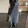 Vestido suéter de tricô para mulheres 2026 Outono/Inverno estilo coreano conjunto completo toque de alta qualidade conjunto de duas peças