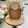 Cesta de Vegetais Tecida de Fábrica Cuidadosamente Selecionada Bolsa de Ombro Bolsa de Mão Feminina de Alta Qualidade 2025 Design Clássico