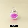 Pingente de Bola de Cristal de Vidro Diamante Nu Transparente Colorido Feito à Mão DIY Brincos Brincos Brincos Pulseira Bolsa Chaveiro Pingente