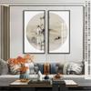 Nueva pintura decorativa de pasillo estilo chino, pintura de paisaje para comedor, salón de té, sala de estar, pintura colgante para pared de fondo de sofá, mural de cabecera para dormitorio