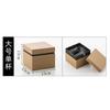 Caja de Regalo de Papel Kraft Dongheng Personalizada Engrosada Tetera Taza de Té Jarrón de Cerámica Tapa Incorporada Caja de Embalaje para Tazón