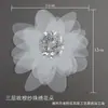 Vestido de Verano Ligero y Transpirable con Bordado de Flores Estereoscópicas y Encaje Estilo Francés para Mujer Chaoxian Piezas de Flores Estereoscópicas Bordadas