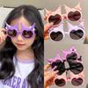 Óculos da Moda Kuromi para Crianças Meninas e Meninos, Passarela Passeio de Primavera Transfronteiriço Cool Bebê Menina Princesa Laço Óculos de Sol