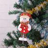 Novo Broche de Natal Pequeno Pingente de Arte em Tecido Boneca Enfeite Decoração de Árvore de Natal Adereços Suprimentos