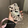 Funda de Teléfono Ins Dulce Fresca Estéreo Cereza Gato Kt Manzana 17Promax Iphone14/12/13/8/Xs Max