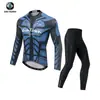 Maillot de Ciclismo Xintown Traje Largo Patrón Sombra Nuevo Traje Largo de Verano Traje de Carrera Traje Traje de Bicicleta Hombres