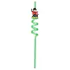 Decoraciones de Pajitas de Animales de Circo de PVC, Pegatinas para Pajitas, Bebidas para Fiestas, Paquetes de Regalo de Payaso, Amazon Transfronterizo