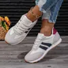 Zapatos Casuales Nuevos de Verano 2026, Zapatos de Viaje y para Correr de Moda y Versátiles, Superficie de Tela Transpirable, Zapatos Deportivos Ligeros para Mujer, Punta Redonda