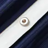 Polo de Punto Azul Marino Estilo Tweed de Manga Corta para Mujer, Lujo Accesible de Alta Gama, Moda Francesa Elegante, Top Holgado con Efecto Adelgazante