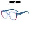 TR90 Luz Azul Moda Gafas Planas para Mujer Transfronterizas Europa y Estados Unidos con Gafas Montura de Gafas Avanzada Montura de Gafas