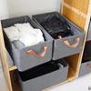 Caixa de armazenamento catiónica tipo gaveta para guarda-roupa doméstico, grande capacidade, dobrável, para roupas, jeans, caixa de armazenamento portátil