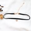 Joias Japonesas e Coreanas Gargantilha Preta Super Fada Estilo Japonês Estilo Garota Suave Colar Choker Colar com Pingente de Pérola para Mulheres
