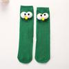 Calcetines para niños Ojos grandes tridimensionales Uso recto delantero y trasero Calcetines para bebé Lindo Dibujo animado Calcetines apilados para bebé