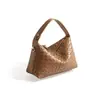 Bolso Cruzado de Cuero Genuino Más Vendido de Amazon para Mujer, Bolso de Hombro para Mujer, Bolso de Mano Tejido para el Trabajo, Bolso Tote Pequeño, Nuevo Estilo Primavera y Verano