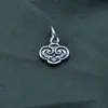 Accesorios de Joyería de Plata de Ley S925 Colgante Xiangyun Material para Abalorios Hechos a Mano DIY Accesorios para Colgantes de Pulsera y Collar Venta al por Mayor