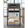 Soporte para Impresora A3 Estante de Almacenamiento para Escritorio de Oficina Estante de Almacenamiento de Múltiples Niveles de Pie para Fotocopiadora y Host de Computadora
