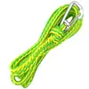 Cuerda Verde para Muelle con Gancho de Resorte, Bola Flotante, Cuerda de Amarre Marina, Cuerda de Muelle, Cuerda de Ancla, Accesorios para Cuerda de Remolque de Lanchas