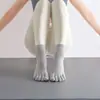 Calcetines de Yoga para Mujer Calcetines Antideslizantes Transfronterizos Primavera/Verano Absorbentes de Sudor Deportivos Fitness Profesional Algodón Calcetines de Yoga Pilates Calcetines de Cinco Dedos