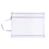 Bolsa para Archivos A4 Malla de Nylon Doble Capa Engrosada Bolsa para Exámenes y Datos Bolsa de Almacenamiento Clasificado Bolsa de Mano con Cremallera para Estudiantes