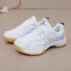 Zapatos de Bádminton para Mujer Profesionales de Voleibol Transpirables Estudiante Competición Entrenamiento Deportivos Zapatos de Pareja Hombres Tenis Ping Pong