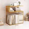 Estantería de escritorio, estante de almacenamiento de escritorio, organizador de archivos de escritorio de oficina, gabinete multicapa para niños y estudiantes
