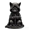Transfronterizo Nuevo Halloween Gato Negro Acrílico Manualidades Planas Decoración del Hogar Colgante Creativo en stock Colgante para Mochila