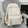Mochila de Viaje para Mujer Ligera 2025 Nueva Cuadros Coreana Gran Capacidad Mochila Escolar para Niñas de Secundaria Estudiante de Preparatoria
