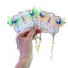 Accesorios para el Cabello Dopamina de Niña Tocados Antiguos Infantiles Tocados Hanfu Pinza para el Cabello Súper Hada con Borla y Mariposa