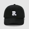 Gorra de béisbol de algodón con visera de copa blanda, logo bordado con letras, gorra de papá, para hombre y mujer, protección solar, sombrero para el sol, estilo coreano mlb