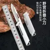 Cuchillo de Fruta Plegable de Acero Inoxidable Spot Cuchillo Pelador Doméstico Cuchillo Plegable Portátil para Exteriores Cuchillo de Desempaquetado Rápido