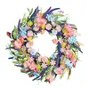 Sitio Independiente Transfronterizo Amazon Producto Nuevo Corona de Flores Artificiales Pascua Día de San Valentín Decoración de Primavera Hotel Restaurante Decoraciones Colgantes
