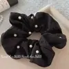 Diadema Rosa de Oso Dulce y Linda Diseño de Nicho Elegante Estilo Coreano Tocado Accesorios para el Cabello Cola de Caballo Elegante de Moda para Mujeres