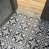 Cuero Autoadhesivo para Piso de PVC Pegatinas para Piso de Cuero Engrosadas Resistentes al Desgaste para Hogar Pegatinas de Alfombrilla Directa para Piso de Cemento para Sombreado de Fealdad para el Hogar