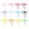 Adornos de Lazo de Cinta para Colgar con Agujero de Colores Accesorios DIY Cadena de Teléfono Pulsera Collar Colgante Encanto de Bolsa