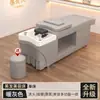 Cama de Champú para Tratamiento Capilar, Cama de Masaje Dedicada para Barbería y Salón de Belleza con Circulación de Agua a Temperatura Constante y Vaporización, Exportación Transfronteriza