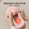 Pantuflas de algodón de talla extragrande, con suela gruesa y forro de felpa para hombres y mujeres, nuevo estilo invierno 2026, pantuflas de interior antideslizantes y cálidas