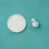 2026 Hazte Rico Joyería Retro Plateada Plata Pura 999 Caballo Pequeño Accesorios DIY Hechos a Mano Colgante Accesorios del Año del Caballo Caballo del Zodiaco