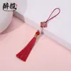 Franja de Borla de Nó Chinês para Leque Hanfu, Acessórios de Borla para Pen Drive DIY, Pingentes e Enfeites para Roupas no Atacado de Fabricante