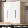 Armário de Armazenamento com Porta Dupla para Apartamentos de Aluguel, Guarda-Roupa Simples de Pendurar, Minimalista Moderno para Casa de Apartamento Pequeno, Quarto